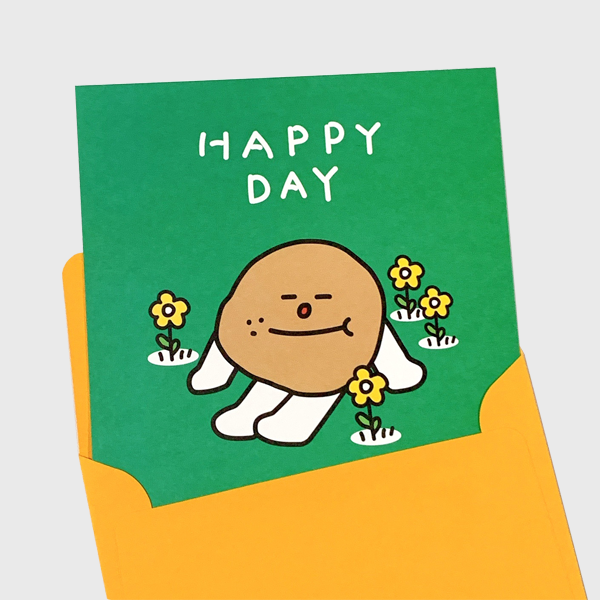 카드&amp;봉투_ Happy Day